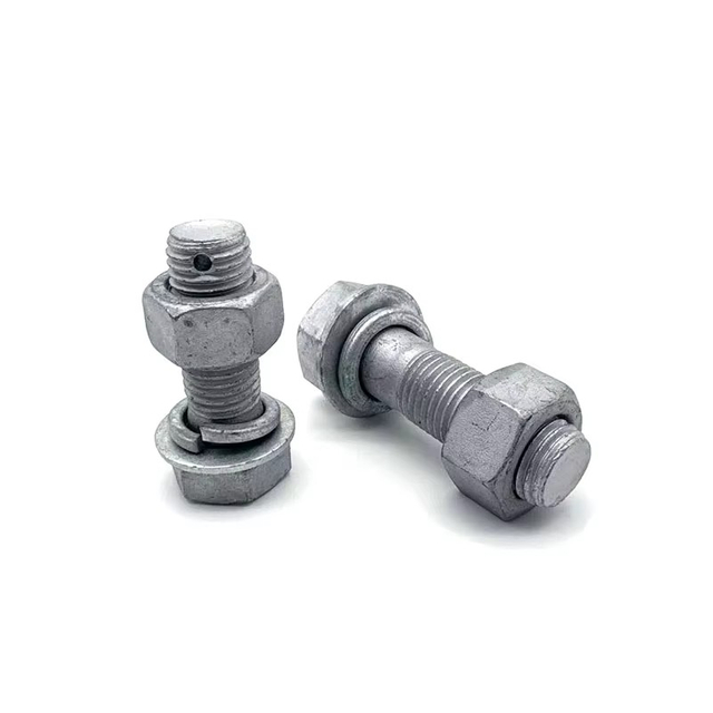 Hot Dip Galvanized Structural Bolts for Construction