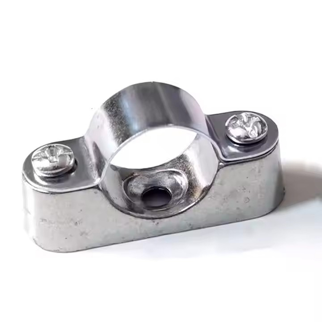 Stainless Steel Saddle Clamps for HVAC Ducts