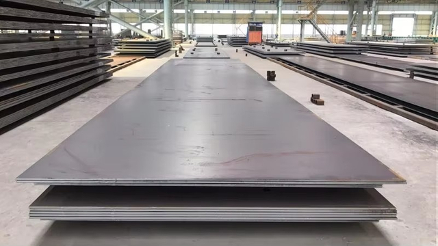 Placas de acero de alta resistencia para maquinaria pesada