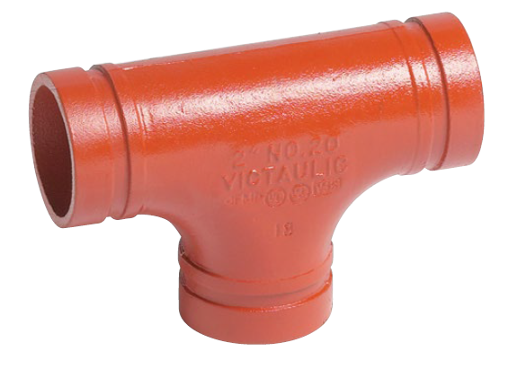 Grooved pipe fittings installation